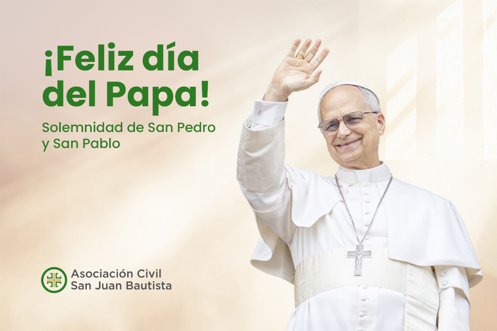 Saludo por el día del Papa, el 29 de junio de 2026.